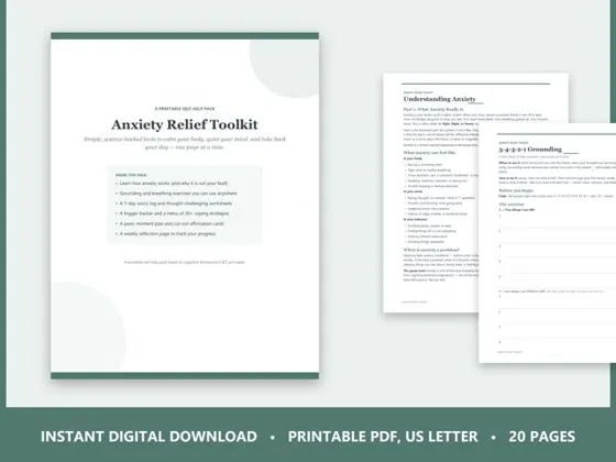 Anxiety Relief Toolkit preview
