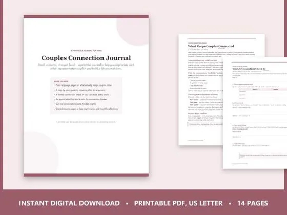 Couples Connection Journal preview
