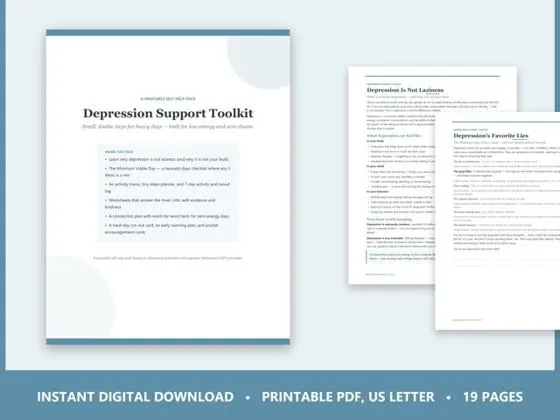 Depression Support Toolkit preview