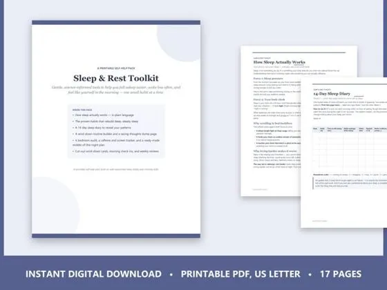 Sleep and Rest Toolkit preview